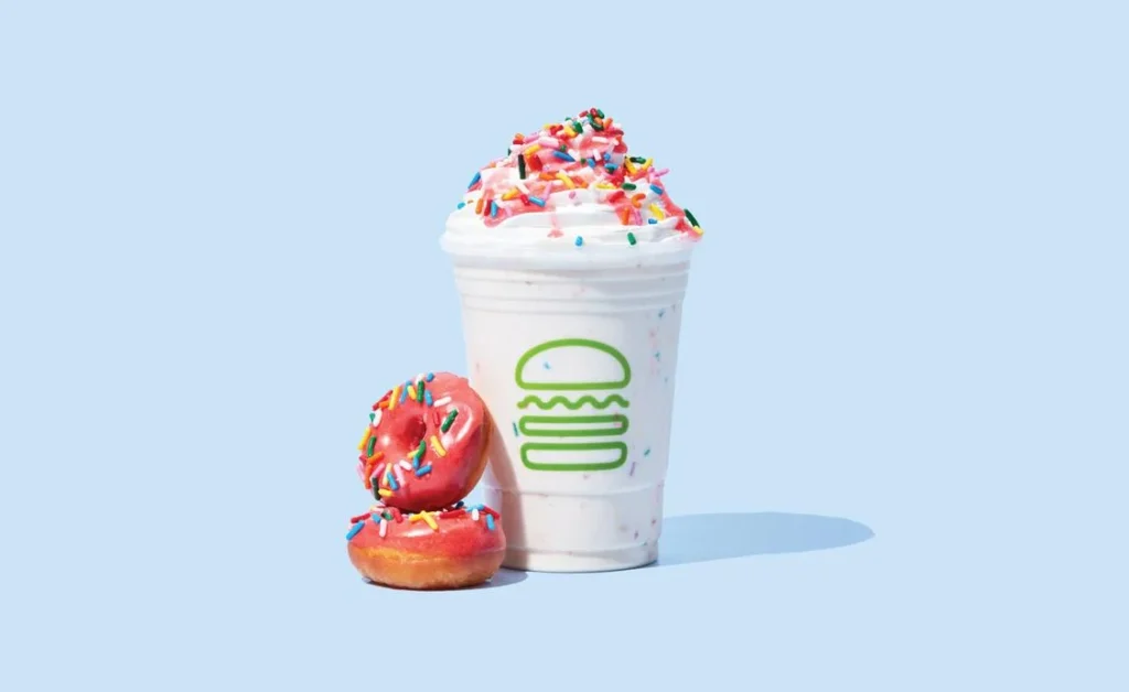 Strawberry Frosted Donut Shake