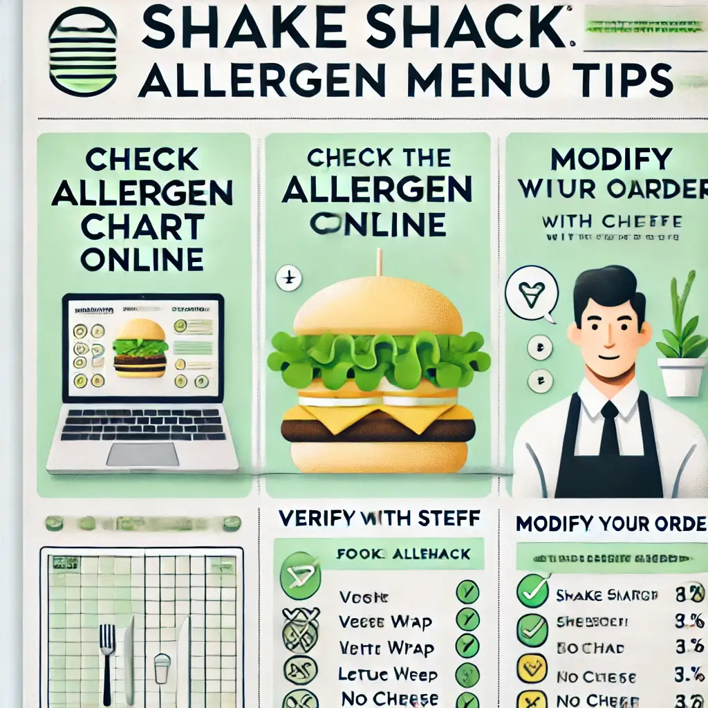 Shake Shack Allergen Menu